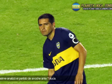 Riquelme: “Hay que confiar en lo que tenemos”