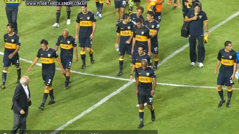 El plantel de Boca ya regresó al país