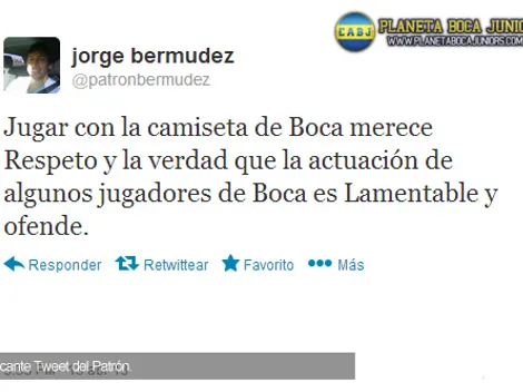 Bermúdez: "La actuación de algunos jugadores es lamentable y ofende"