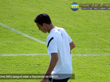 Sánchez Miño: "Puedo jugar donde haga falta"