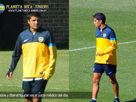 Palacios y Blandi, con molestias