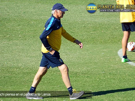 Bianchi prueba el equipo