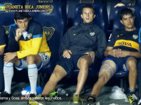 Confirmado: Ledesma y Sosa, desgarrados