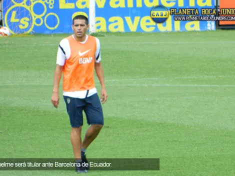 Riquelme: “Esperemos hacer un buen partido”