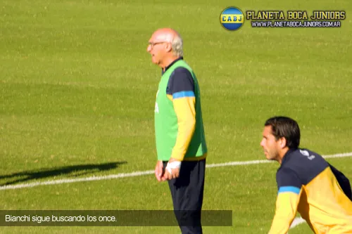 Entrenamiento Boca