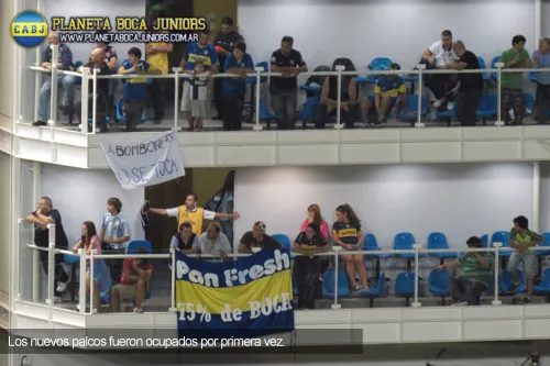 nuevos palcos estreno boca boca