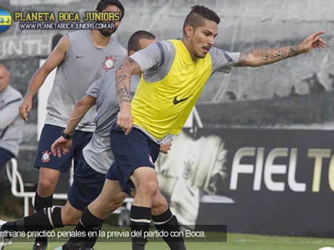 Corinthians practicó penales