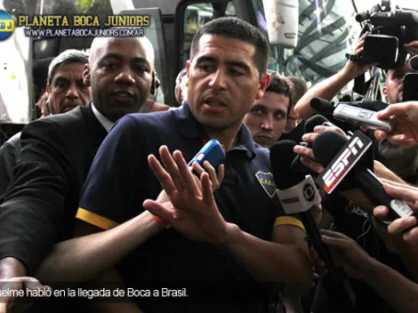 Riquelme: “Tratar de manejar la pelota”