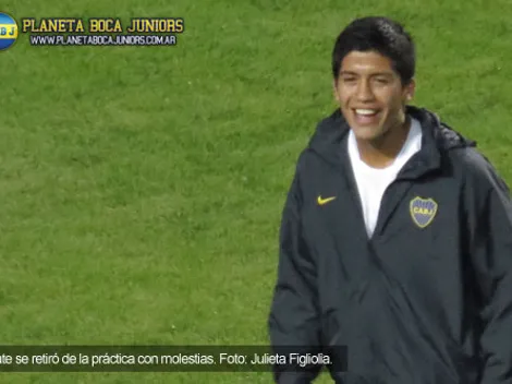 Parte médico: Zárate, lesionado