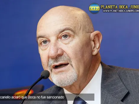 Moscariello: "Oficialmente no hubo sanción"