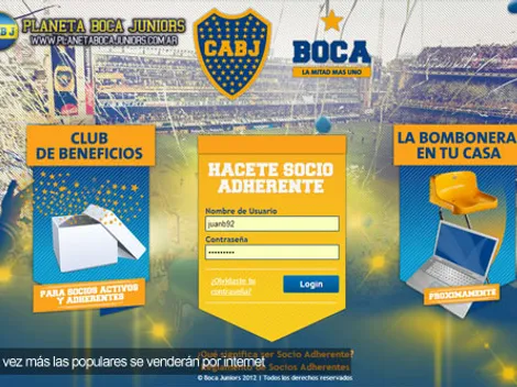 Venta de generales para adherentes contra Vélez