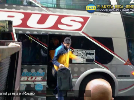Boca llegó a Rosario