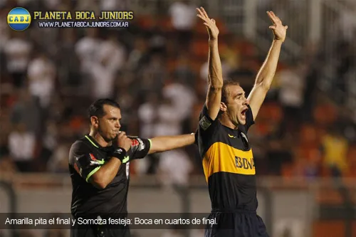 somoza amarilla post corinthians boca boca