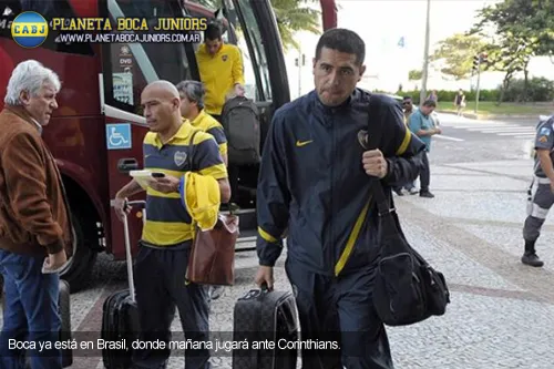 boca llego a brasil corinthians boca boca boca