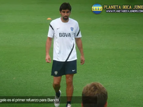 Cángele: "Soy nuevamente jugador de Boca"