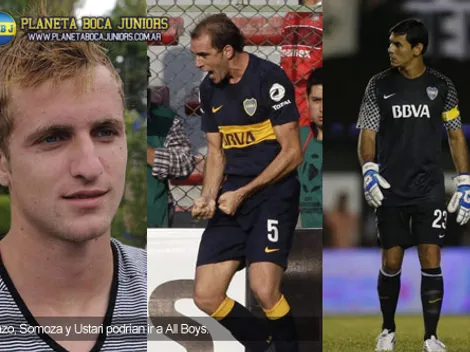 Somoza, Colazo y Ustari podrían pasar a All Boys