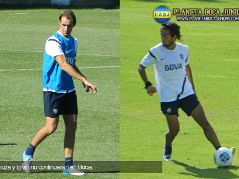 "Erviti no juega más en Boca"