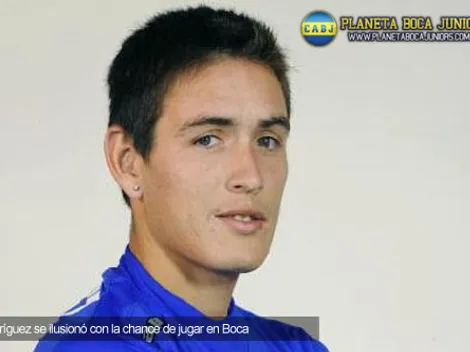 Matías Rodríguez: "Me encantaría volver a Boca"