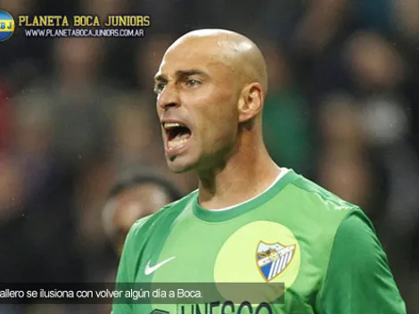 Caballero: “Si me llama Boca, me plantearía volver”