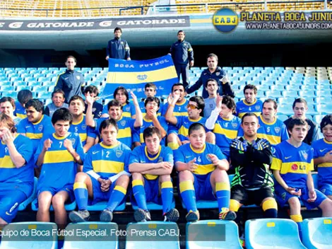 Fútbol especial, también en Boca