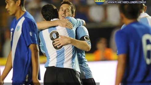 Argentina goleó a Guatemala