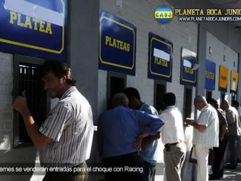 Venta de entradas para el partido ante Racing
