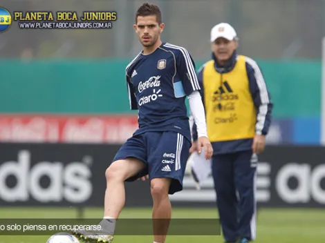 Gago: "No hablé con nadie de Boca"