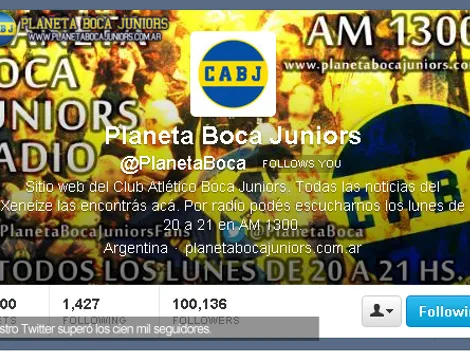 ¡Superamos los 100.000 seguidores en Twitter!