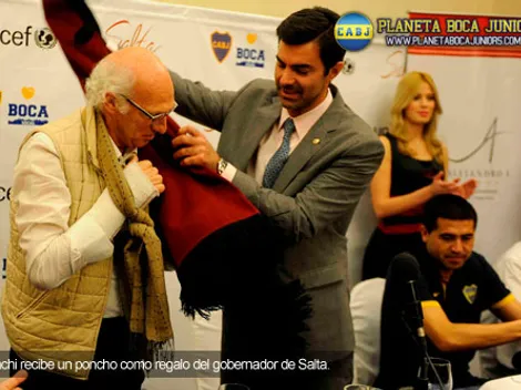 Bianchi y Román presentaron el amistoso en Salta