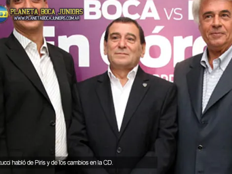 Martucci: “Piris está en carpeta, lo analizamos”