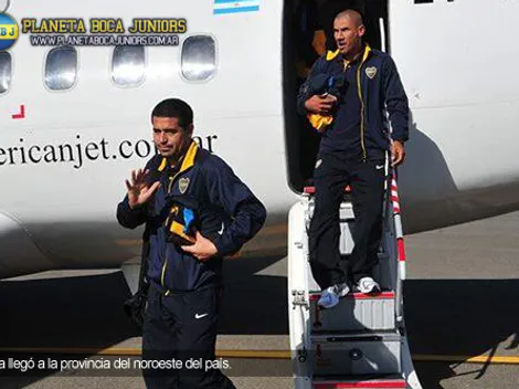 Boca ya está en Salta