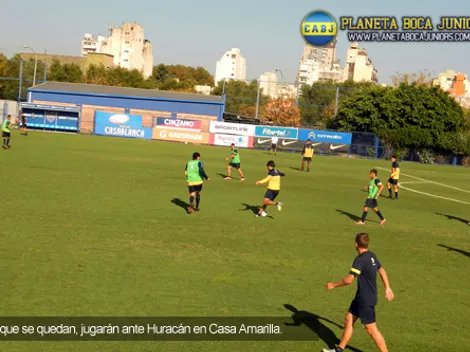 Los que no viajan, se enfrentarán a Huracán