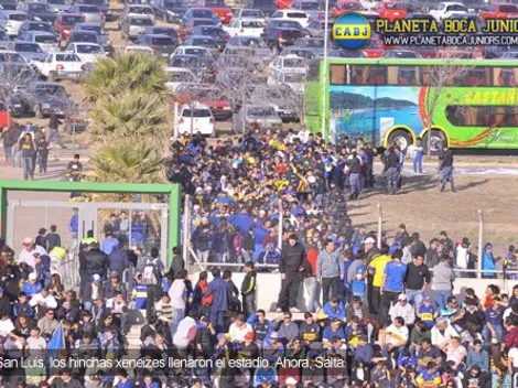 Venta de entradas para el partido de Boca en Salta
