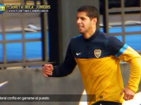 Insúa: “Me preparo para ser titular en el torneo”