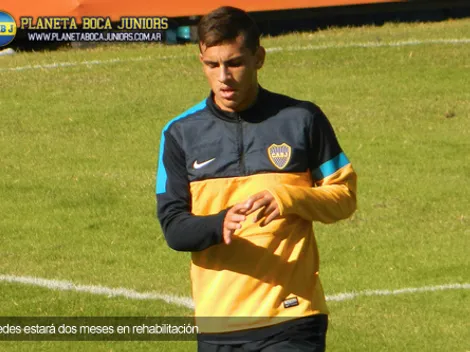 Paredes, dos meses afuera