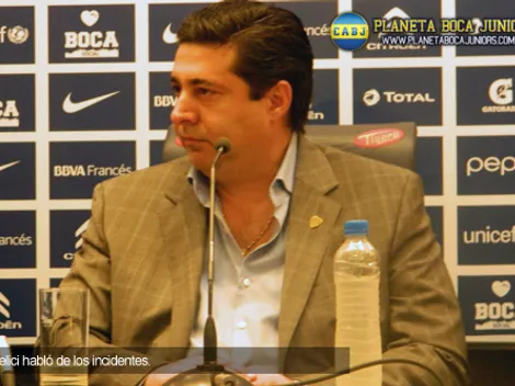 Angelici: "Hay que dejar la hipocresía, esto se resuelve trabajando"