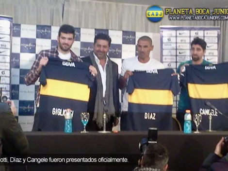 Gigliotti, "Cata" y Cángele, oficialmente presentados