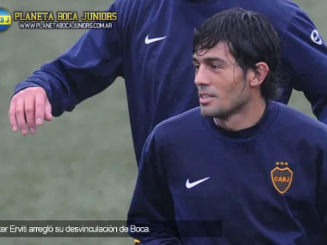 Erviti arregló su desvinculación