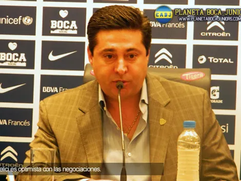 Angelici: "No traeríamos a otro volante si se cae lo de Gago"