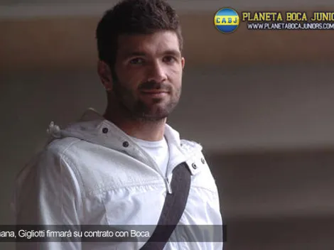 Gigliotti firmará este viernes su contrato con Boca