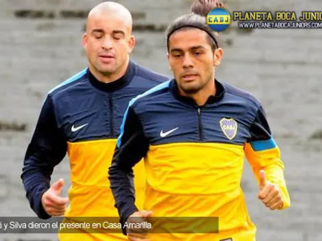 Erviti y Silva se entrenaron con la Reseva