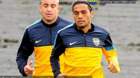 Erviti y Silva se entrenaron con la Reseva