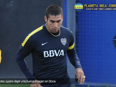 Méndez: “Tengo ganas de demostrar que por algo me compró Boca”