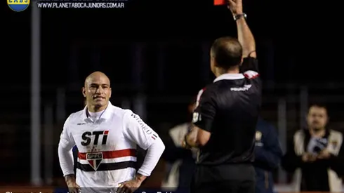 Clemente, expulsado en su debut