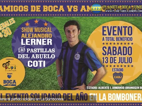 Fundación "Pupi", en La Bombonera
