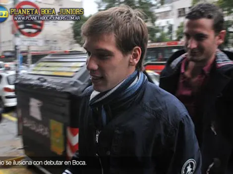 Riaño: “Deseo ponerme la camiseta de Boca y jugar en la Bombonera”