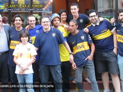 Boca tiene su peña en París