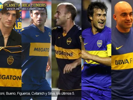 Los últimos 9 que trajo Boca