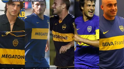Los últimos 9 que trajo Boca