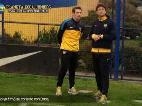 Riaño ya se entrenó con el plantel